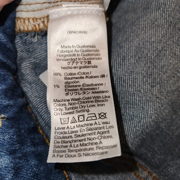 Madewell Curvy Perfect Vintage Straight Jean Size 29T Medium Wash 5 Pocket Style - Picture 11 of 14